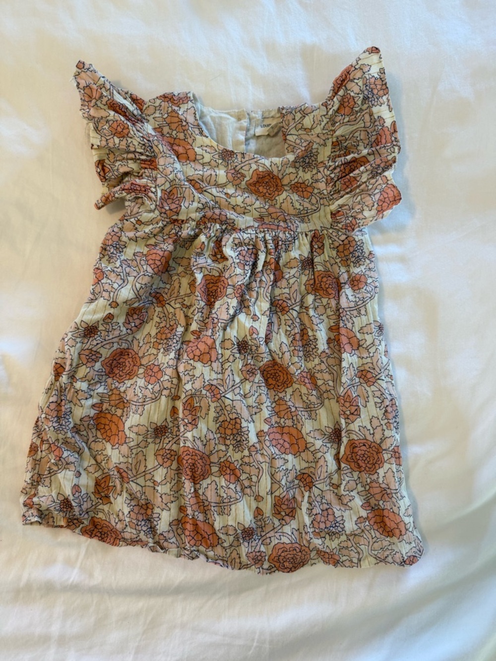 Louis Louise Girls Floral Dress- 2T
